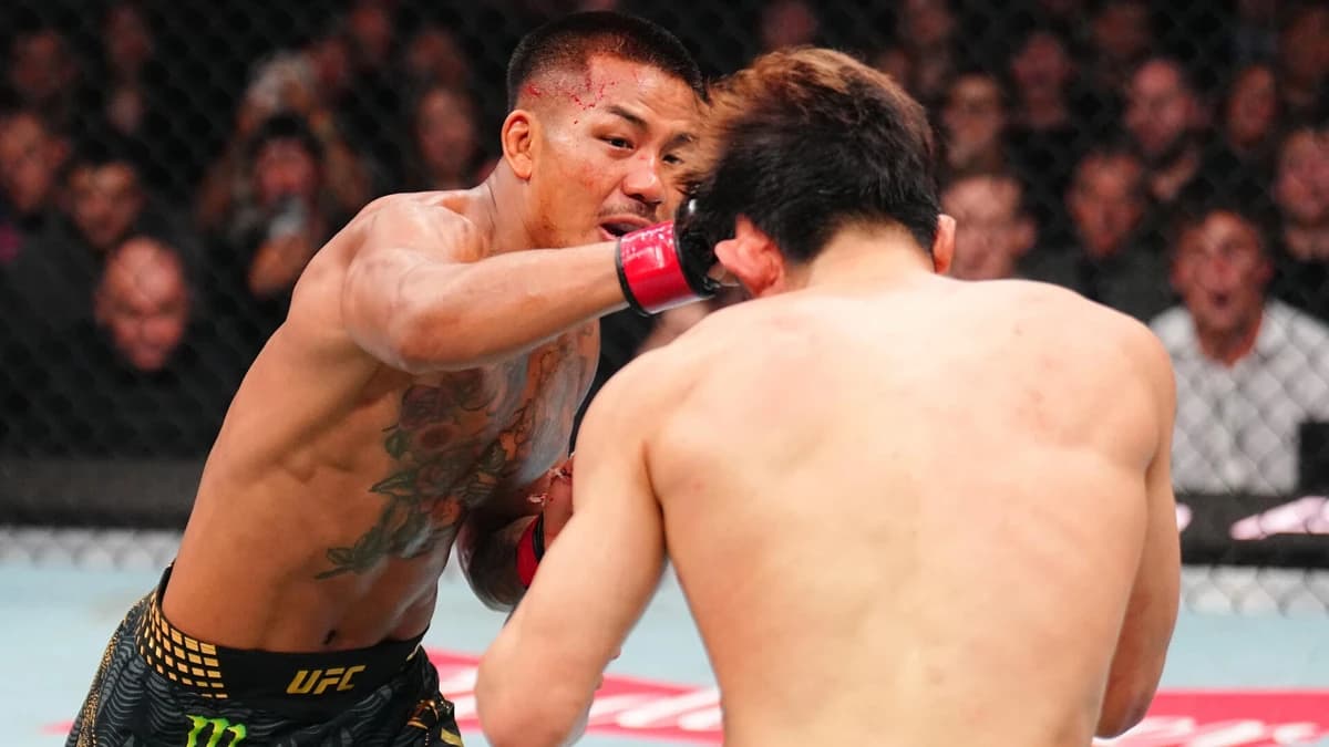 UFC 328 results: Joshua Van stops Tatsuro Taira for hard-fought stoppage win in flyweight title defe
