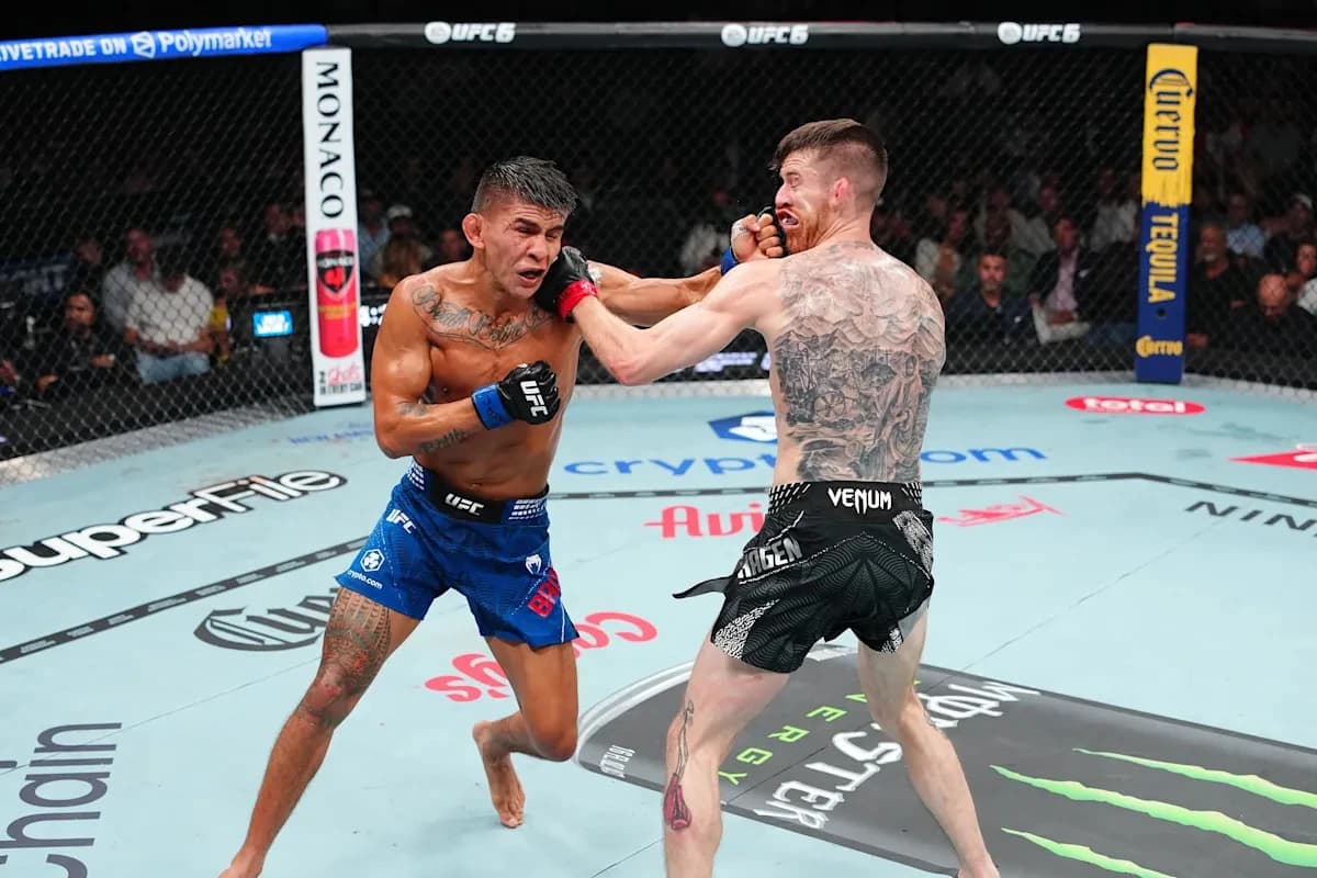 UFC 329 results: Mario Bautista badly damages Cory Sandhagen’s leg, gets his revenge with unanimous
