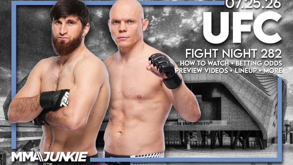 UFC Abu Dhabi: How to watch Ankalaev vs. Guskov, lineup, odds, more