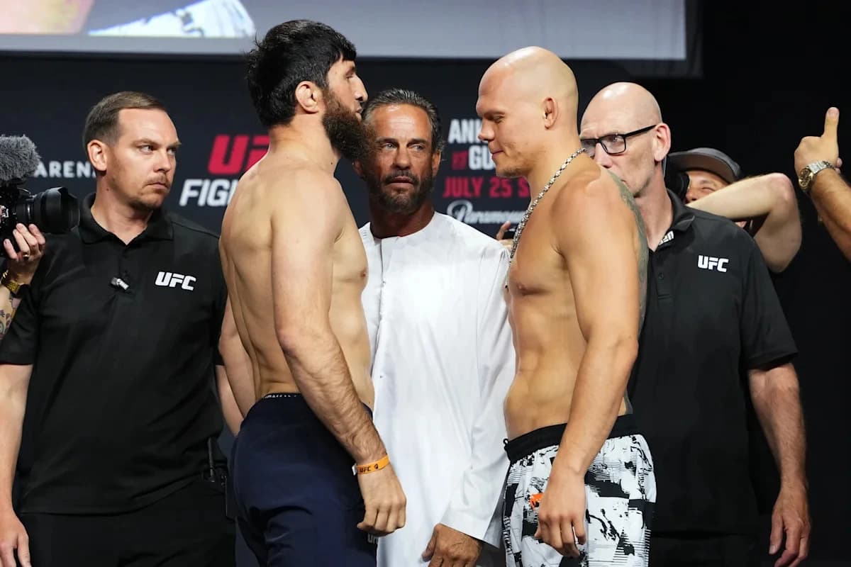 UFC Abu Dhabi live results: Magomed Ankalaev vs. Bogdan Guskov updates, round-by-round scoring and h