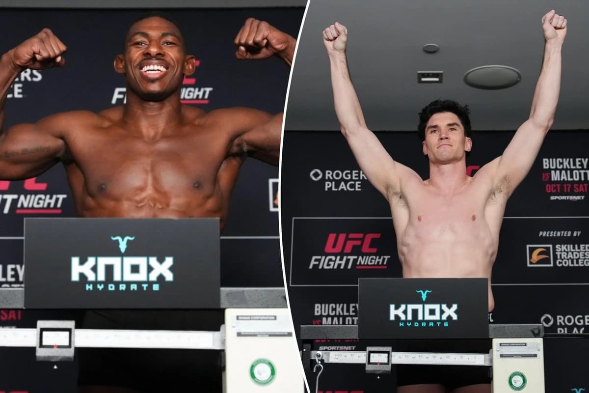 UFC Edmonton predictions: Full fight card picks, best bets for Buckley vs. Malott