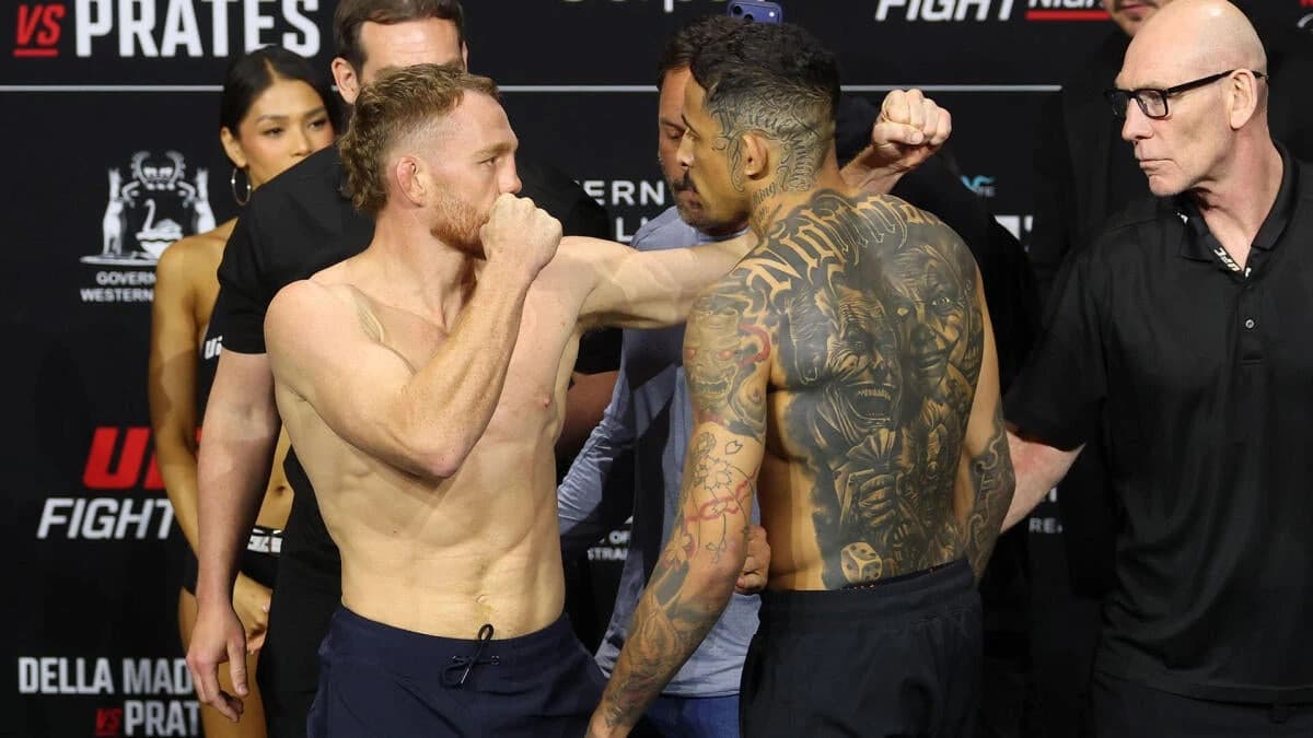 UFC Fight Night live updates, results: Jack Della Maddalena, Carlos Prates battle in main event from