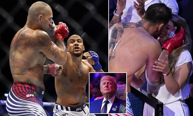 UFC Freedom 250: Ciryl Gane smashes Alex Pereira to claim interim heavyweight title after Mauricio R