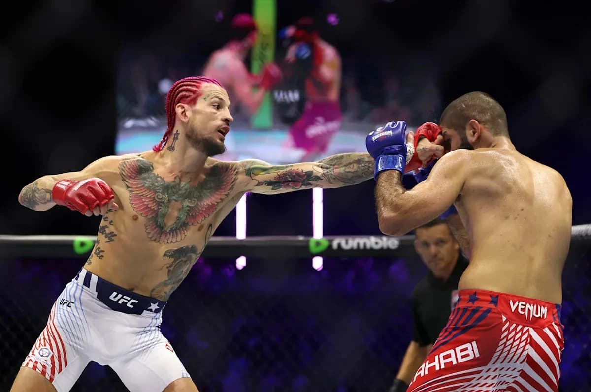 UFC Freedom 250 results: Sean O'Malley hits walk-off salute after monster KO of Aiemann Zahabi on Wh