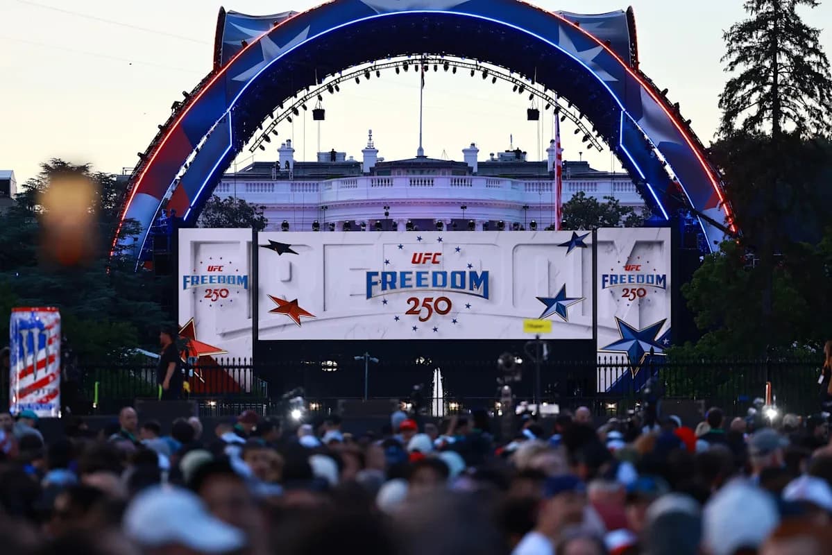 UFC Freedom 250: White House fights delayed as thunderstorm nears D.C.