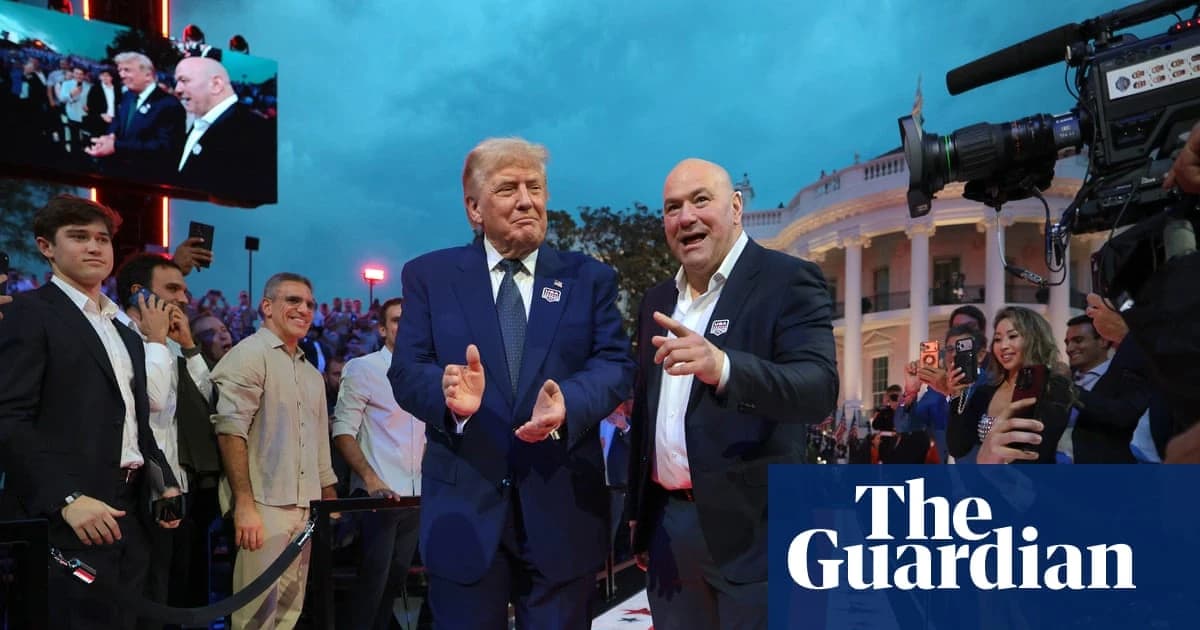UFC’s White House spectacle led to losses of around $30m, company reveals