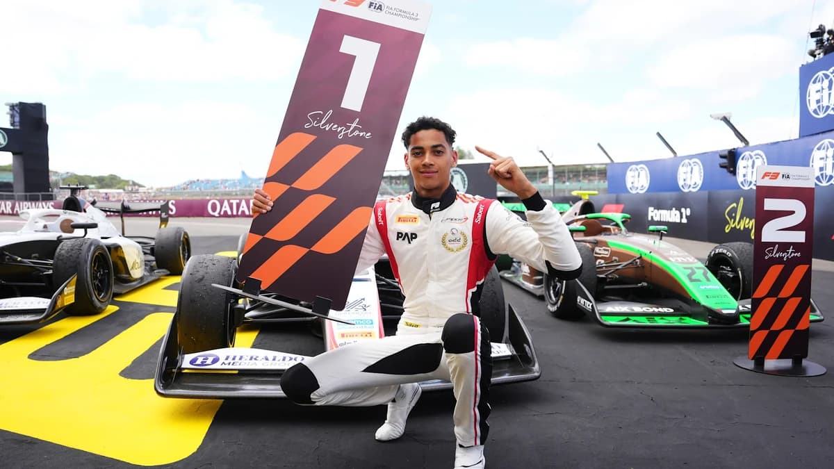 Ugochukwu claims dominant Silverstone F3 Sprint Race win