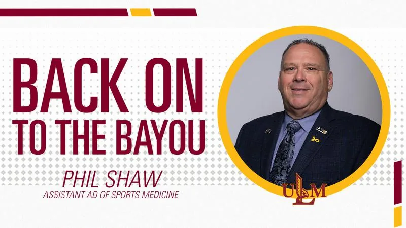 ULM Athletics Announces Phil Shaw as Assistant Athletic Director of Sports Medicine