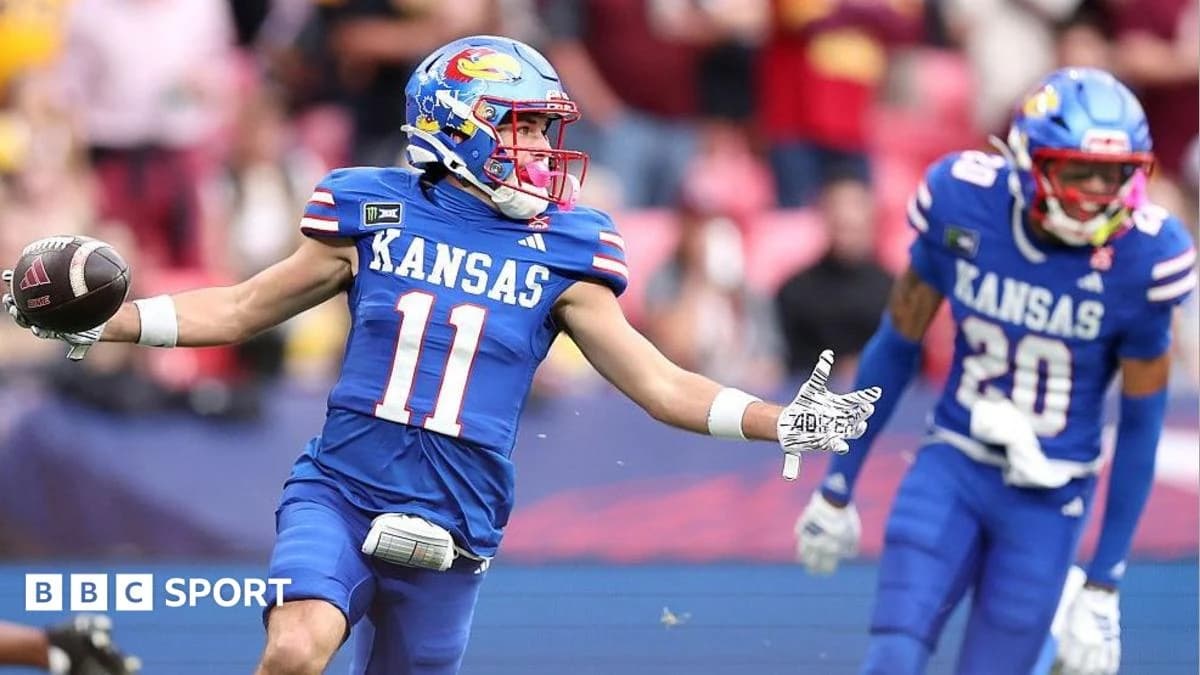 Union Jack Classic: Arizona State beat Kansas in first college game at Wembley
