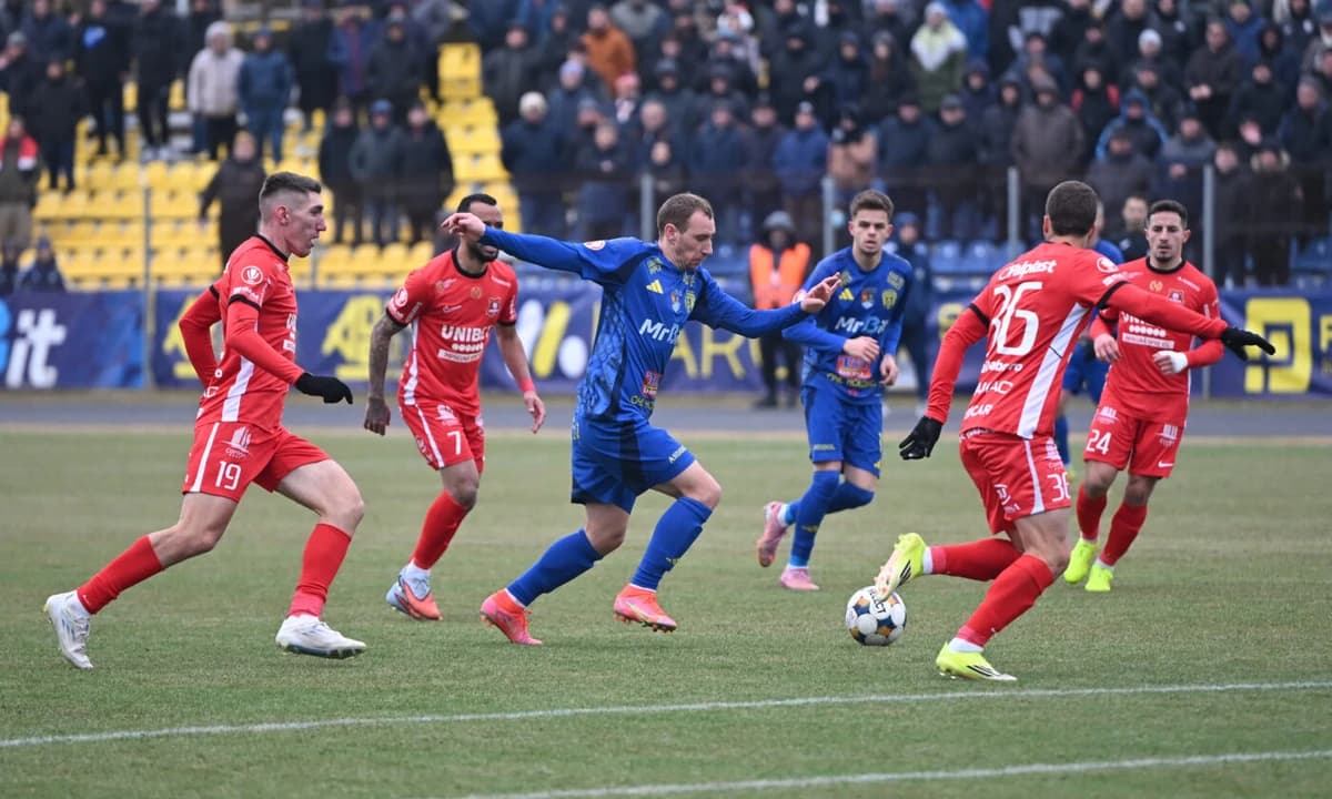 Unirea Slobozia – FC Hermannstadt Live Text Online în etapa 7 din play-out-ul Superligii, ora 17:30.