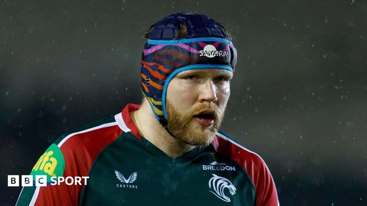 United Rugby Championship: Cardiff sign Leicester lock Tom Manz on loan