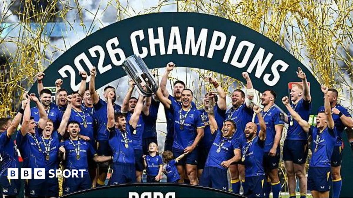 United Rugby Championship: Leinster 36-7 Bulls - Irish province retain crown with resounding win