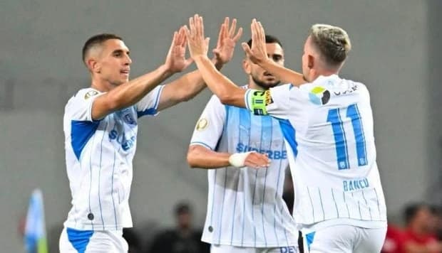 Universitatea Craiova remizează cu KuPS, 1-1 în Europa League, iar calificarea se joacă pe „Ion Oble