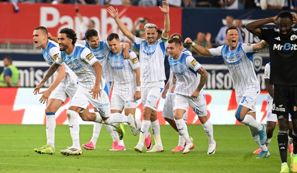 Universitatea Craiova și-a aflat adversara din turul doi preliminar al UEFA Champions League