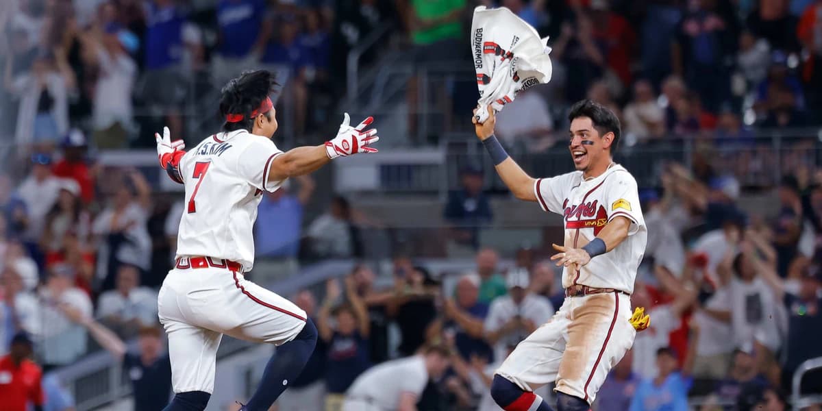 Unlikely hero Kim proves why Braves stuck by him with walk-off hit