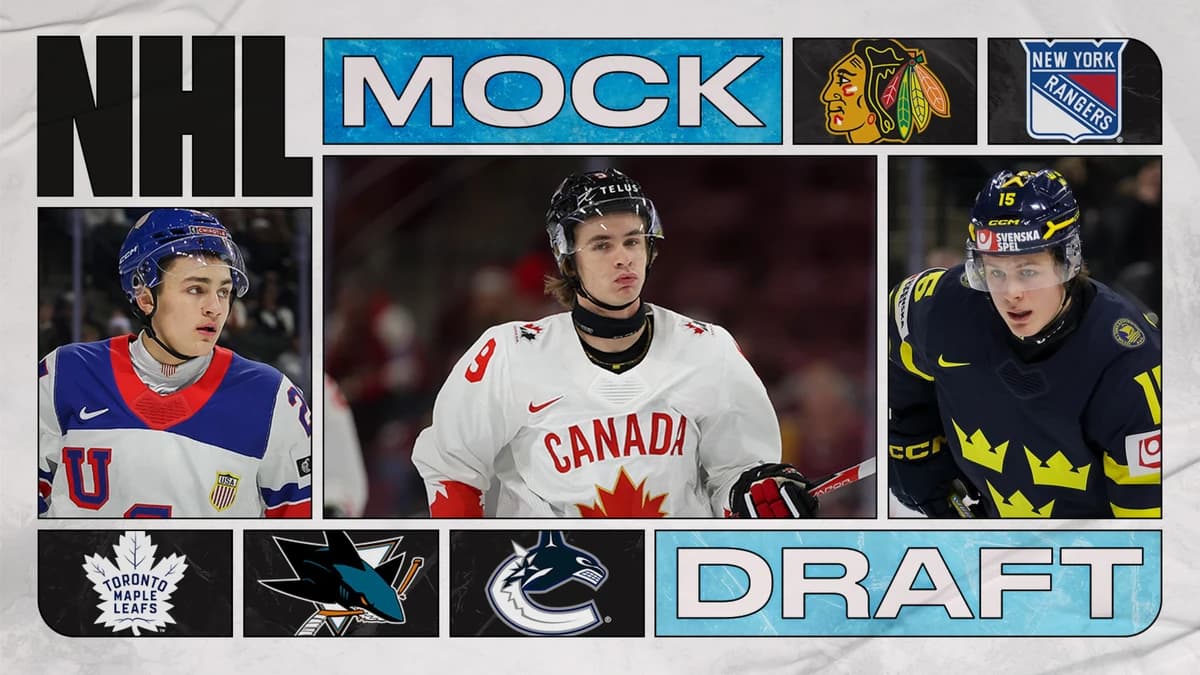 Updated 2026 NHL Mock Draft After 2nd Round of Stanley Cup Playoffs