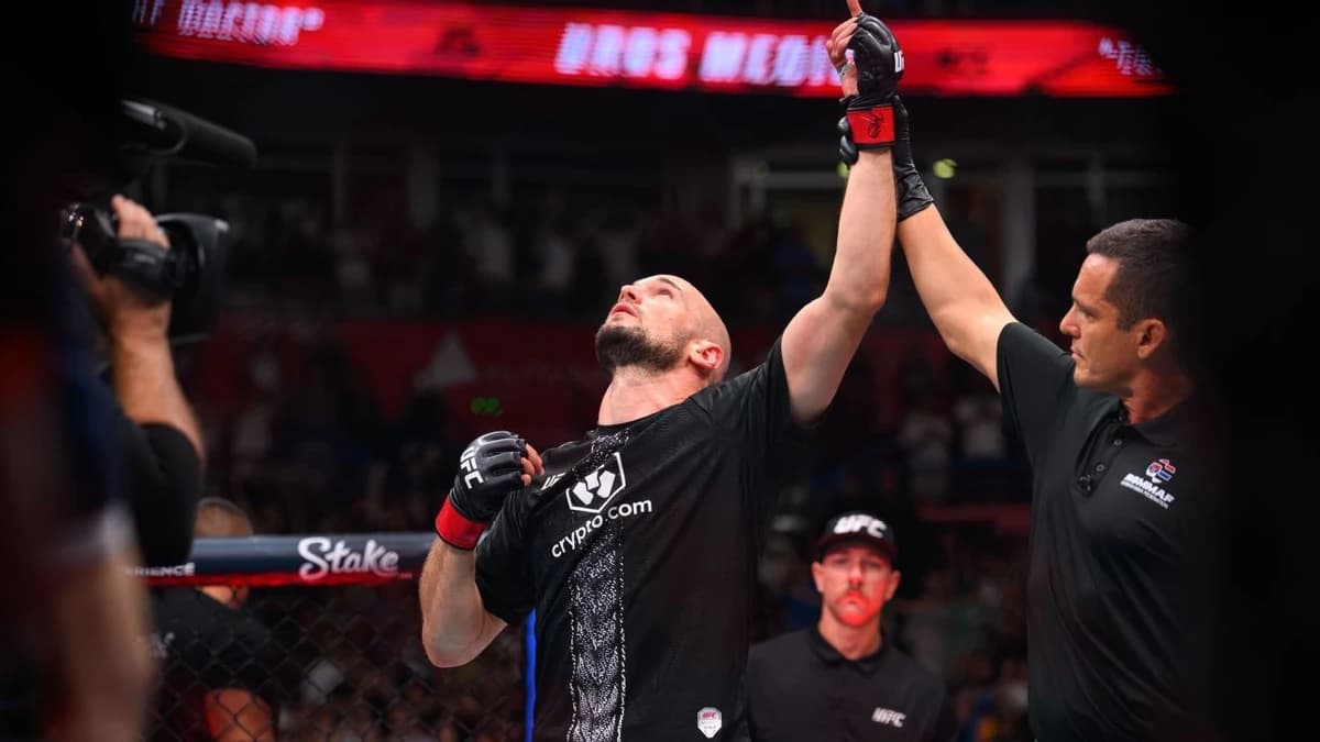 Uros Medic caps record-setting UFC night with 30-second TKO