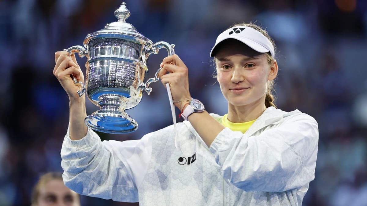 US Open: Elena Rybakina cements her spot as world No 1 by dethroning two-time winner Aryna Sabalenka