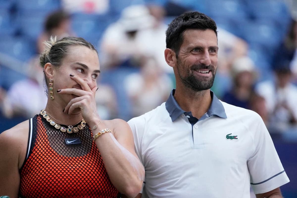 US Open LIVE: Sabalenka and Djokovic in tie-break before Williams and Alcaraz team up in mixed doubl