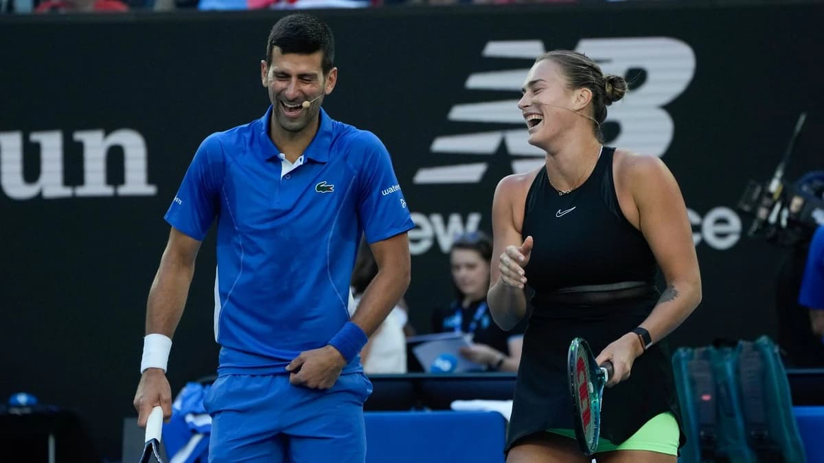US Open: Novak Djokovic and Aryna Sabalenka team up for mixed doubles, no Carlos Alcaraz or Jannik S