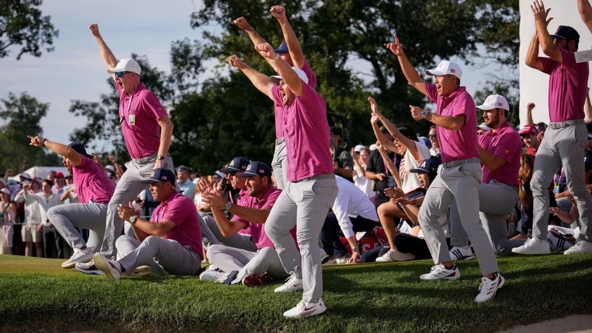 U.S. rallies to win 11th straight Presidents Cup