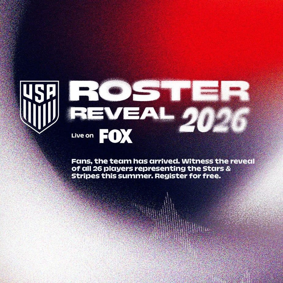 U.S. Soccer to Host First-Ever Live USMNT World Cup Roster Reveal & Fan Celebration in New York City