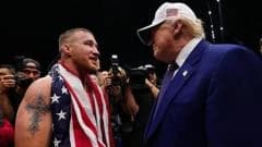 US star Gaethje wins at Trump's UFC White House show