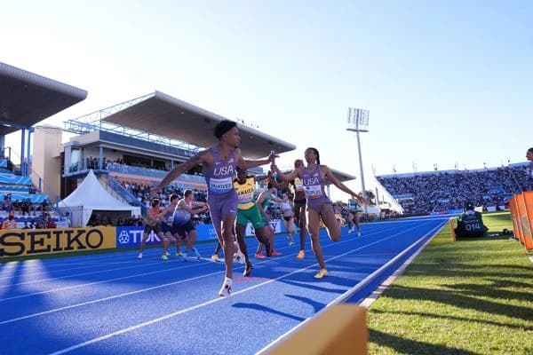 USA smash competition record in mixed 4x400m in Gaborone