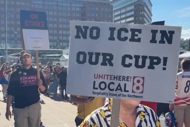USA vs Australia hit by protest with strike staged before World Cup kick-off