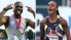 USA's Lyles wins 100m in world-leading 9.79 seconds