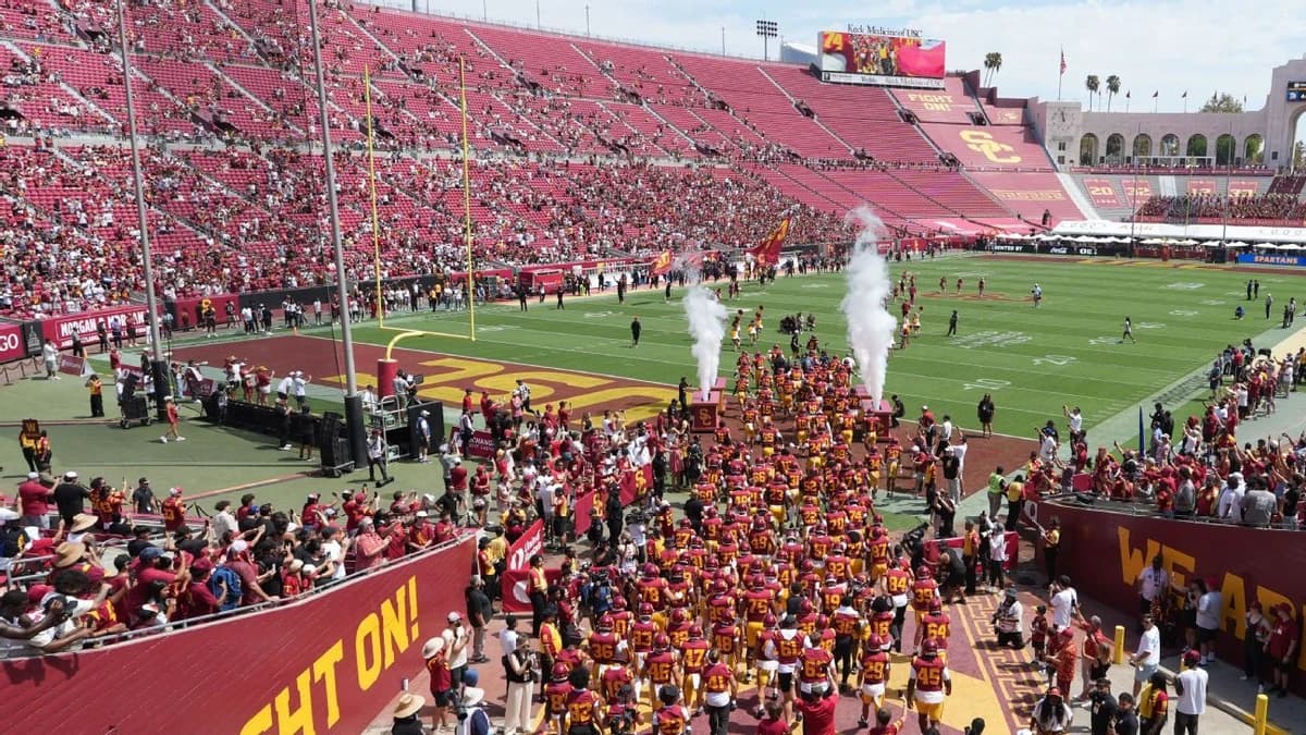 USC on opening crowd: Hope to see more fans