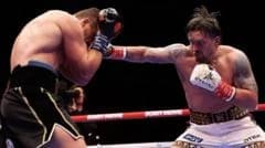 Usyk keeps titles with controversial Verhoeven stoppage