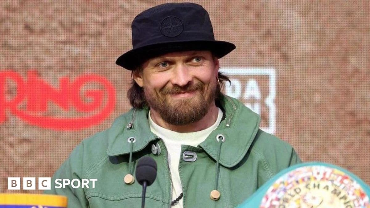 Usyk vs Verhoeven: Oleksandr Usyk on his 'secret plan', 16-year unbeaten streak and future
