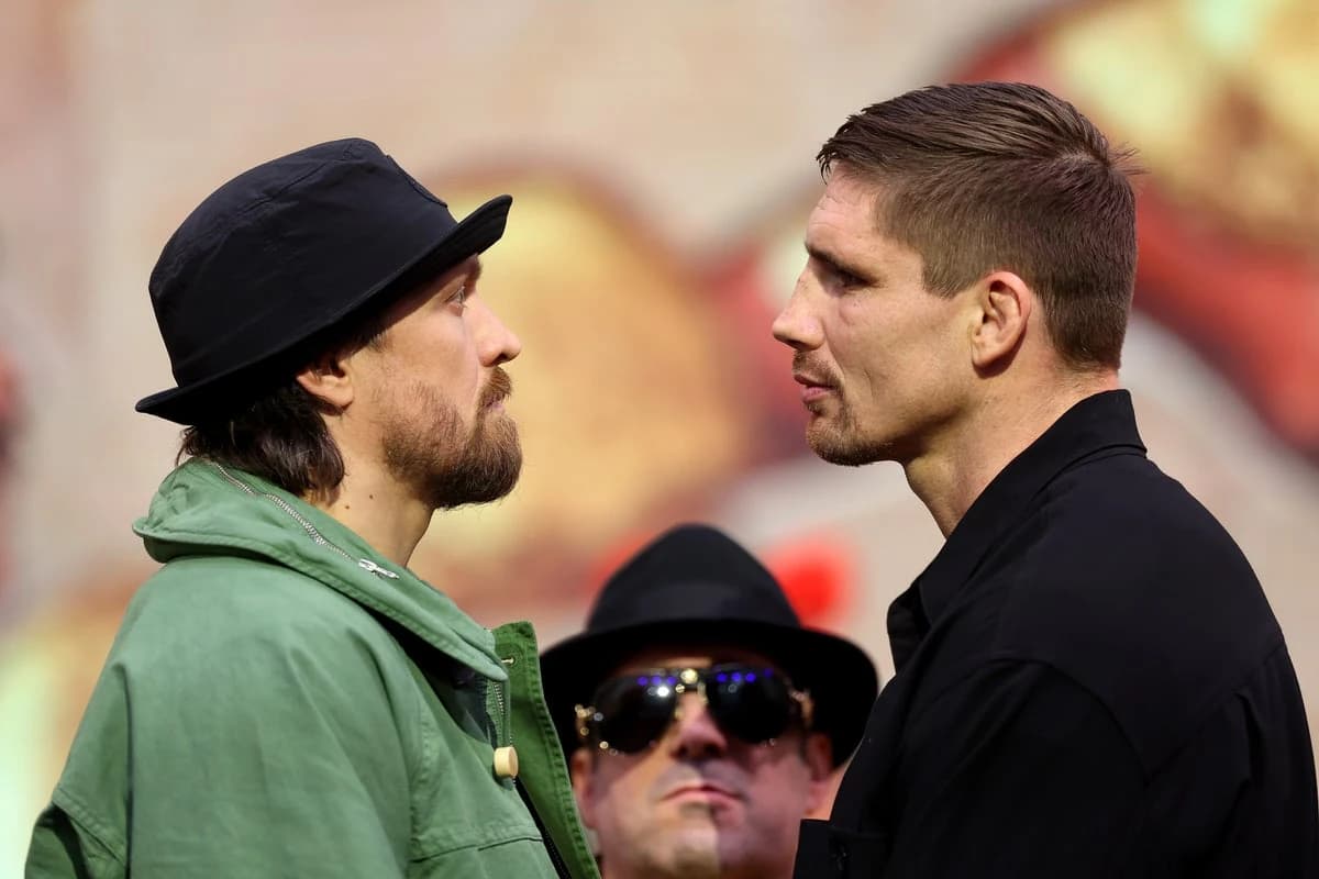 Usyk vs Verhoeven: Start time, undercard and how to watch fight this weekend