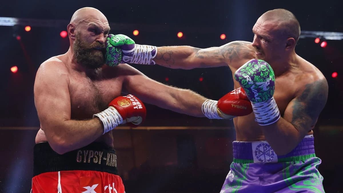 Usyk's camp say he's not Fury's 'back-up plan'