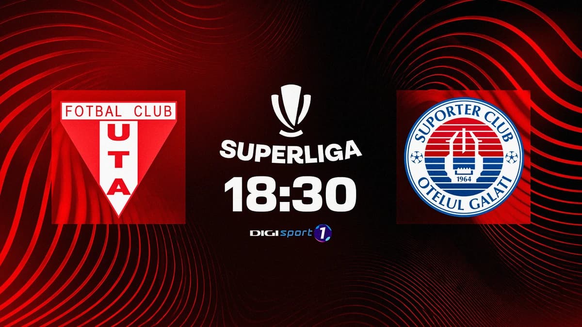 UTA Arad - Oțelul Galați 0-0, ACUM, Digi Sport 1. Arădenii au fost umiliți în prima etapă