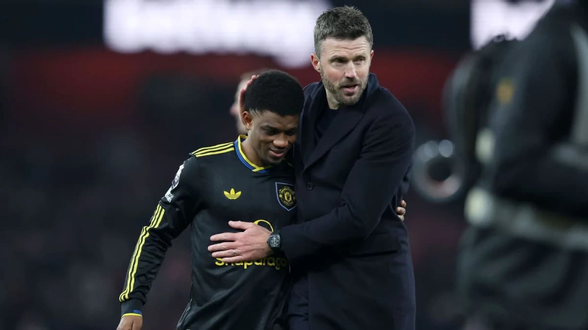 Utd's Carrick says Amad has given 'awful lot'