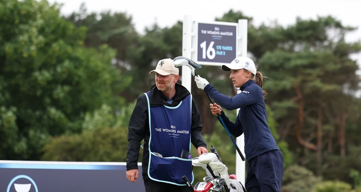 Valentine Delon and Andrea Revuelta reach Final of The Women’s Amateur Championship at Muirfield