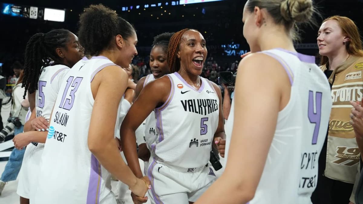 Valkyries dethrone Aces, make WNBA Finals in 2nd year as a franchise