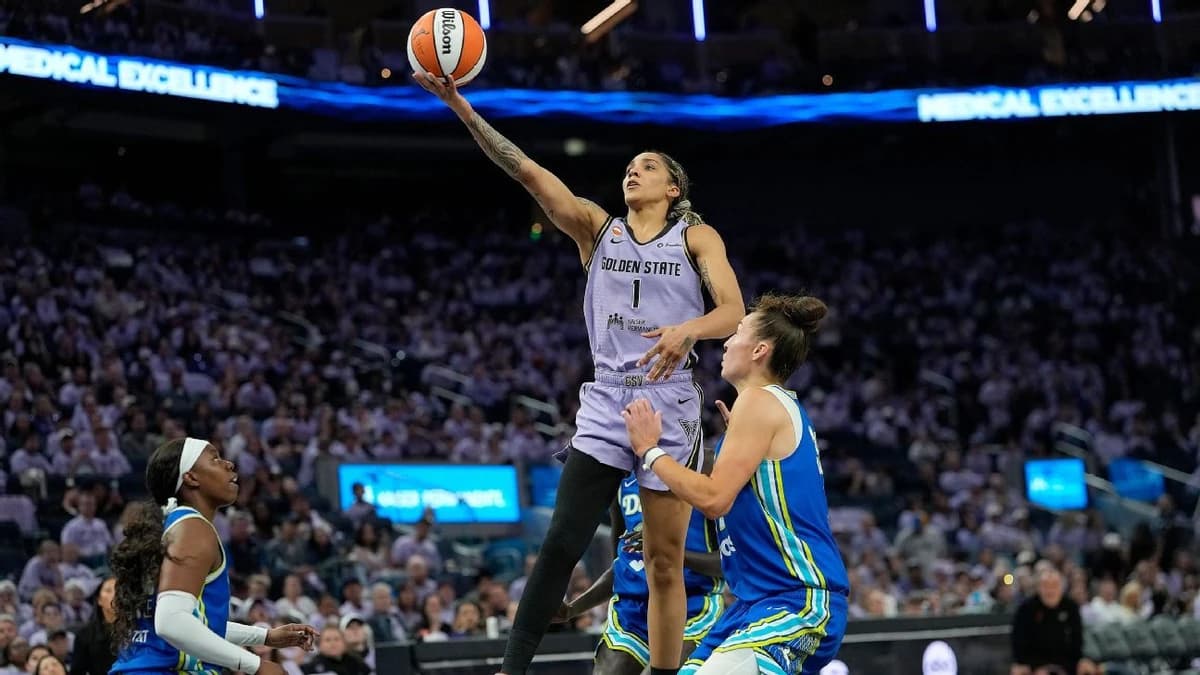 Valkyries rally from 16 down, seize 1st playoff series win in Game 3 thriller