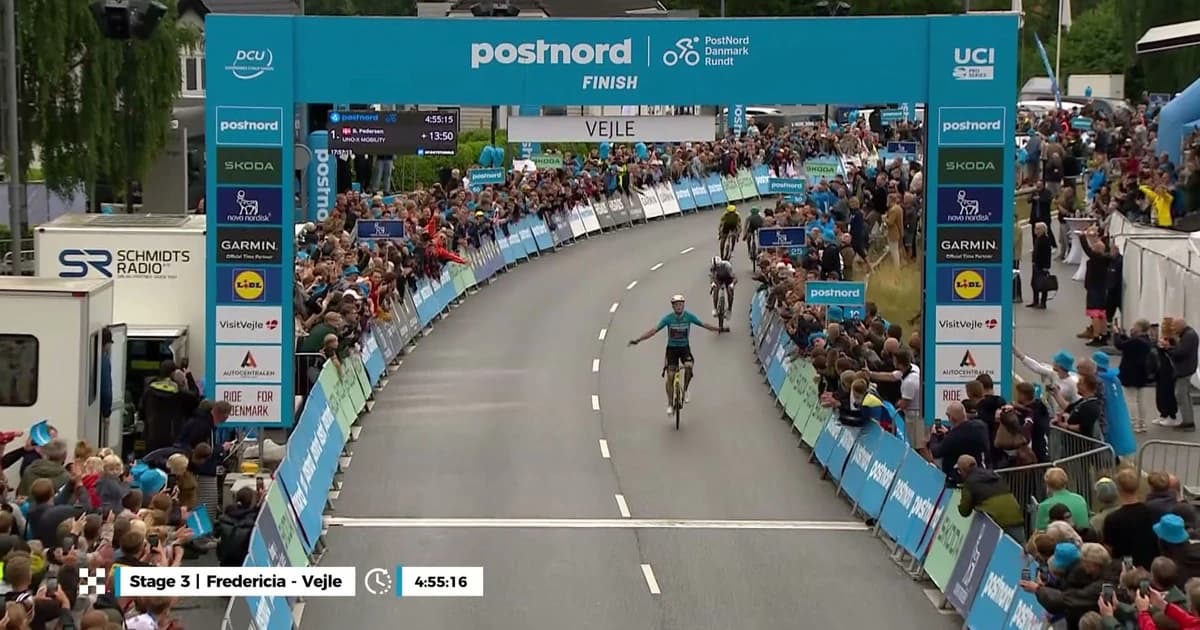 Van Aert e de neoprit în Turul Danemarcei! Belgianul a făcut tripla, după un finish abordat perfect