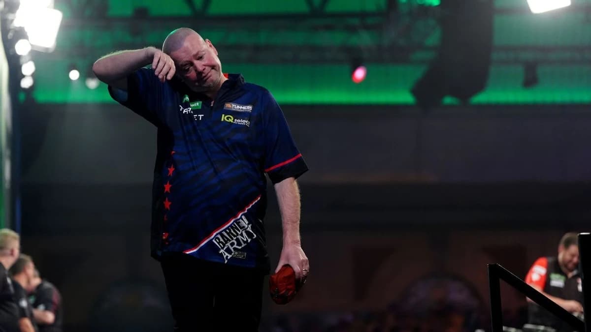 Van Barneveld ban among darts authority cases
