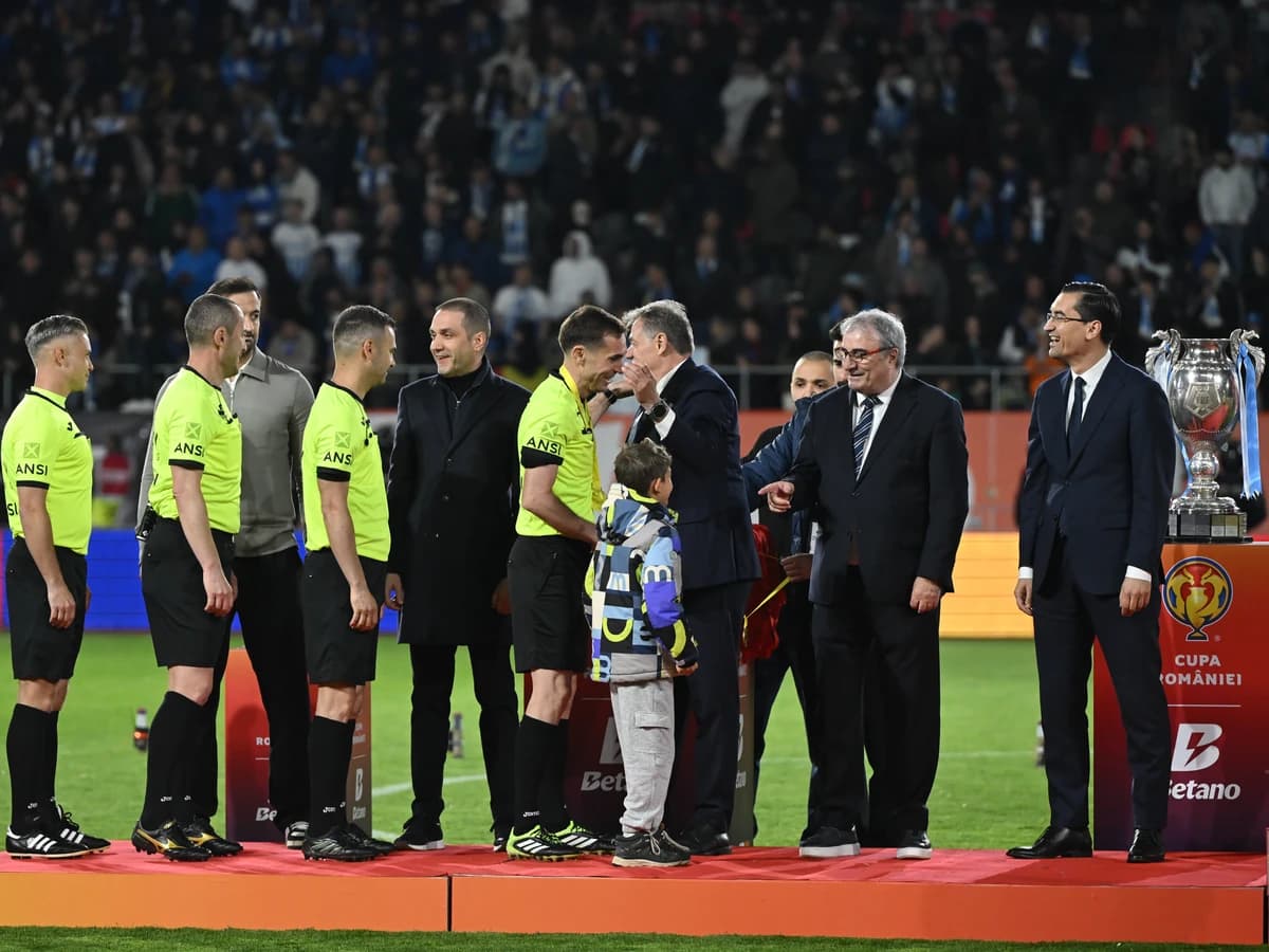 Vassaras, decizie de neînțeles! A arbitrat fără greșeală finala Cupei, dar a fost trimis la Liga a 2