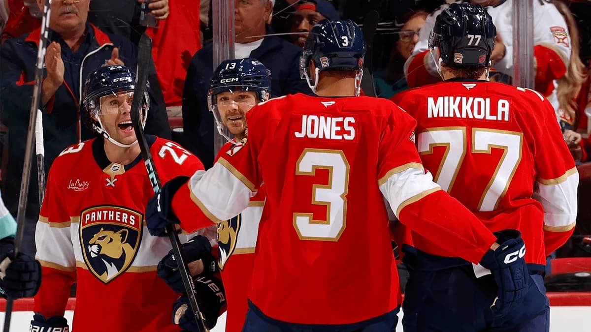Verhaeghe, Bennett continue Panthers hat trick streak in win against Kraken