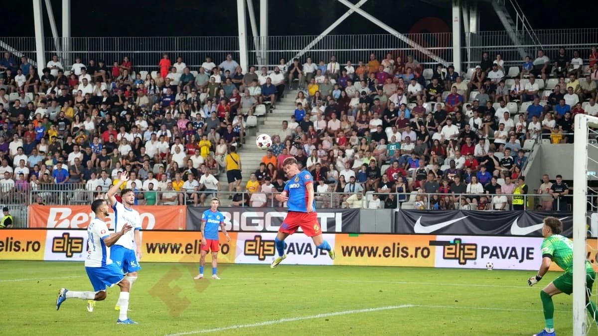 Viciere de rezultat la FCSB – Farul 2-2? Specialistul în arbitraj a dat verdictul: offside înainte d