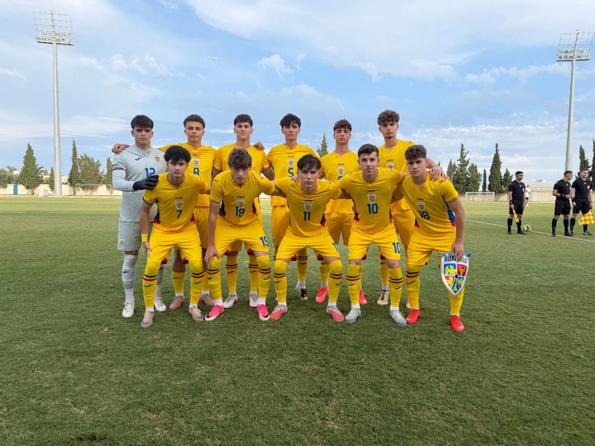 Victorie România: 4-0. Reprezentativa U17, fără emoții cu Insulele Feroe în preliminariile pentru CE