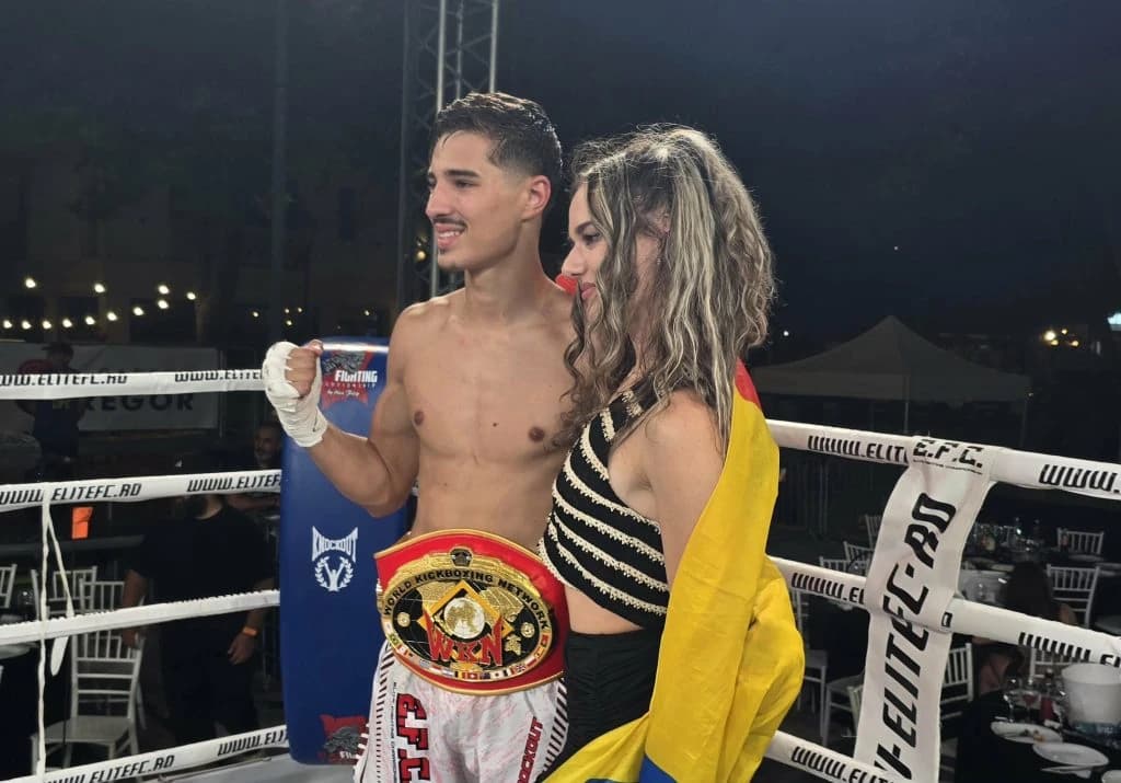 VIDEO. Campionul mondial Cosmin Brumă și-a adjudecat și centura europeană WKN! Declarații INCREDIBIL
