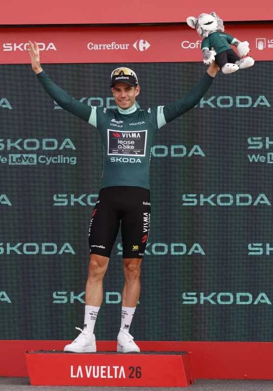 VIDEO Ciclism: Belgianul Wout Van Aert, învingător în etapa a 15-a a Turului Spaniei; Enric Mas rămâ