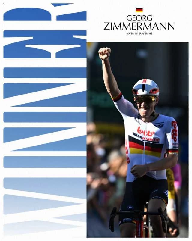 VIDEO Ciclism: Germanul Georg Zimmermann a câștigat cursa Eschborn - Frankfurt