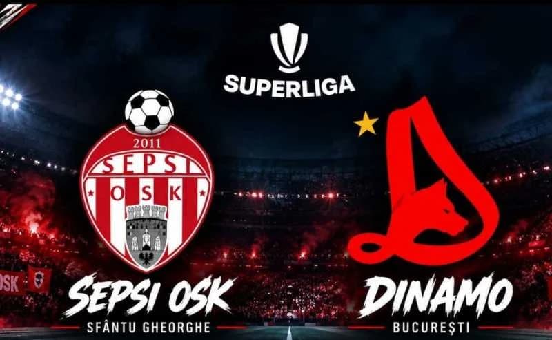 VIDEO Fotbal: Dinamo și-a consolidat poziția de lider în Superligă, după 2-0 cu Sepsi OSK